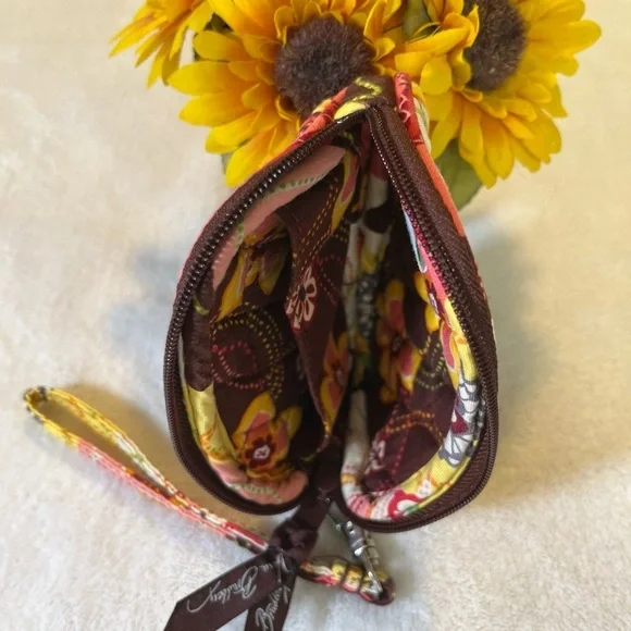 Vera Bradley Buttercup coin purse wristlet - Picture 4 of 5
